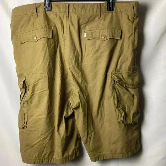 LEVI STRAUSS & CO TWO HORSE BRAND MENS SIZE 42 SHORTS GREENISH BROWN COLOR - Picture 9 of 13